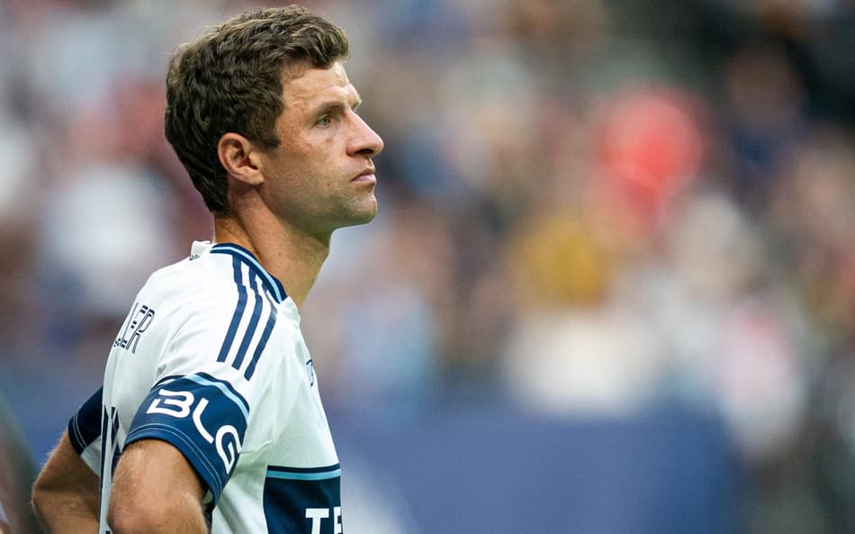 Thomas Müller em sua estreia pelo Vancouver Whitecaps após saída do Bayern