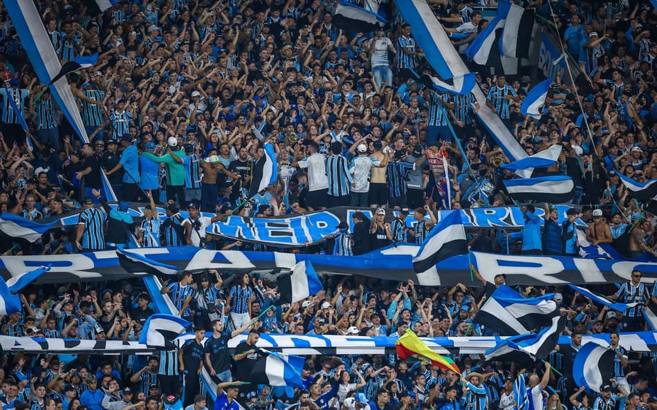 Torcida do Grêmio no clássico Gre-Nal 447. (Foto: Lucas Uebel/Grêmio FBPA)