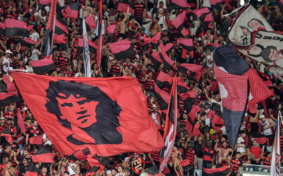 Torcida durante Flamengo x Atlético-MG