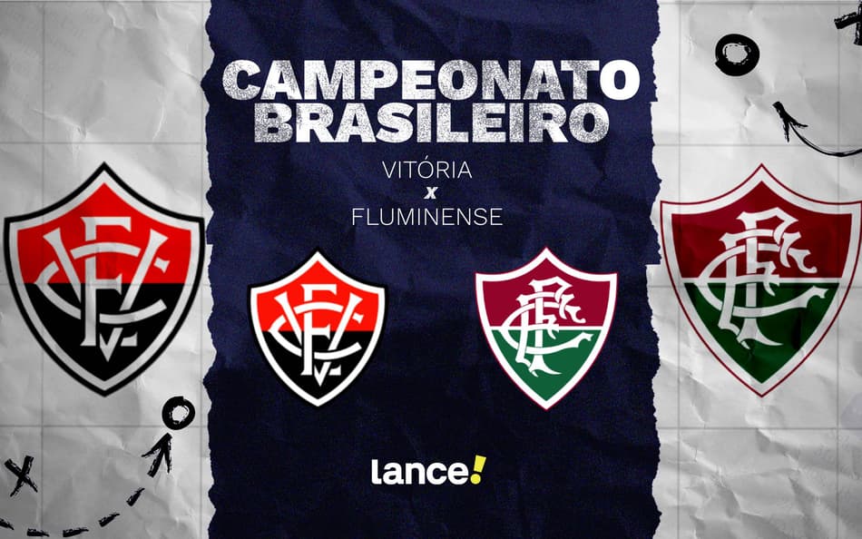Vitória e Fluminense se enfrentam no Barradão (Foto: arte / Lance!)