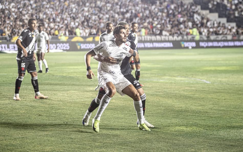 Partida entre Vasco e Ceará, pelo Brasileirão (Foto: Felipe Santos/Ceará SC)