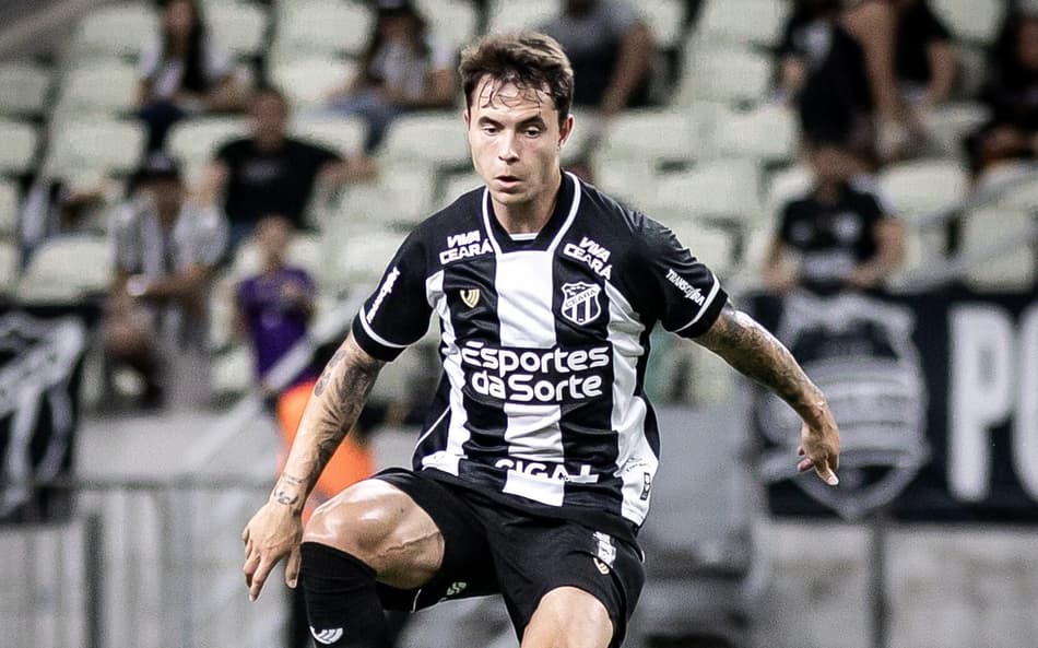 Vinícius Zanocelo, meio-campista do Ceará (Foto: divulgação/Ceará SC)