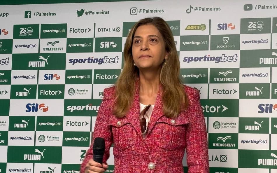Leila Pereira, presidente do Palmeiras (Foto: Vitor Palhares/ Lance!)