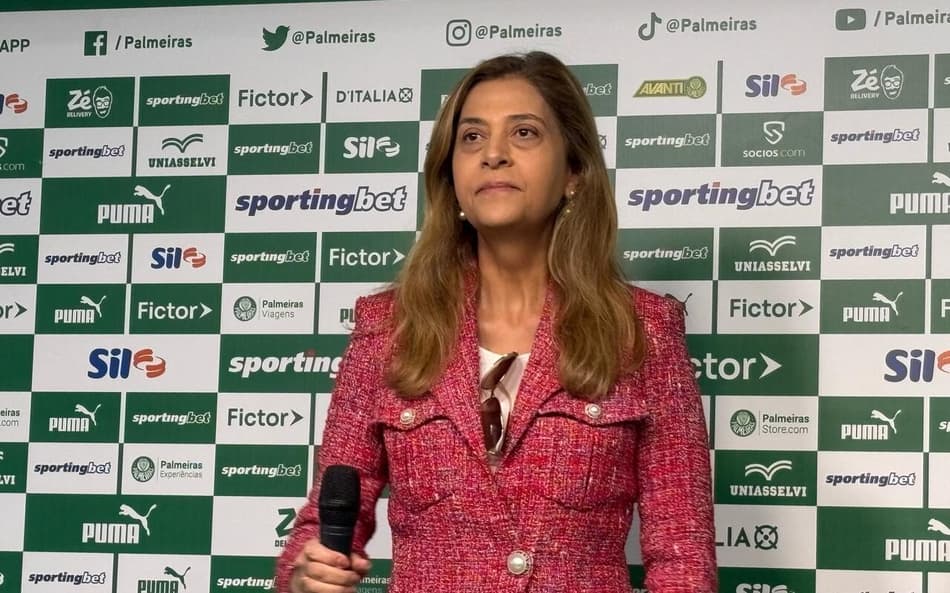 Leila Pereira, presidente do Palmeiras (Foto: Vitor Palhares/ Lance!)