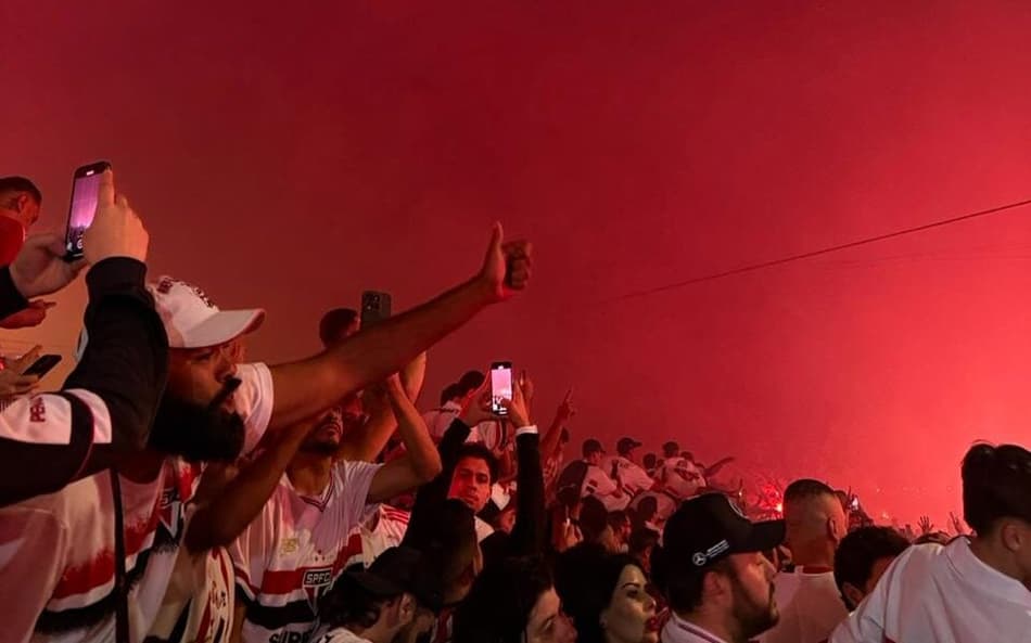 São Paulo fará recepção histórica antes de jogo contra a LDU (Foto: Izabella Giannola/ Lance!)
