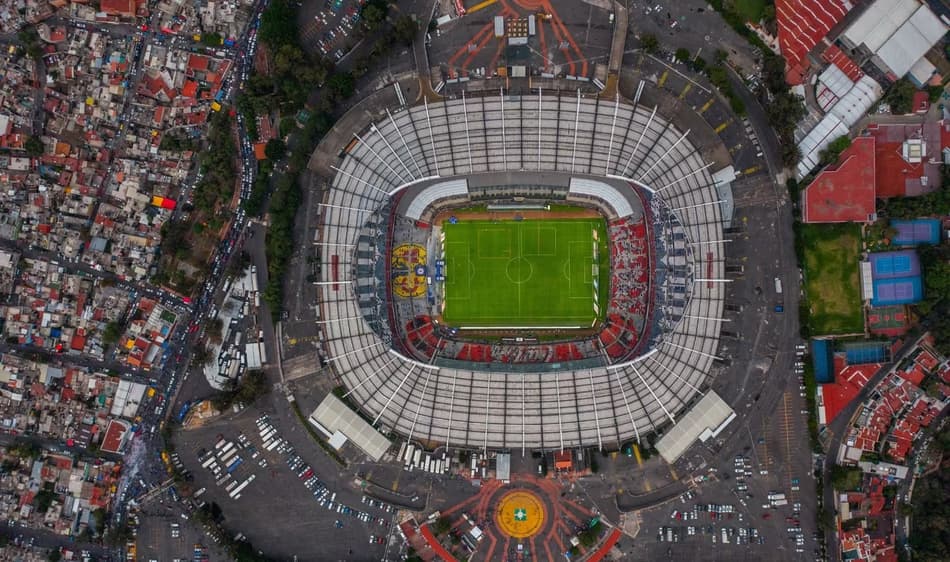 Estadio Azteca Mexico City, no México