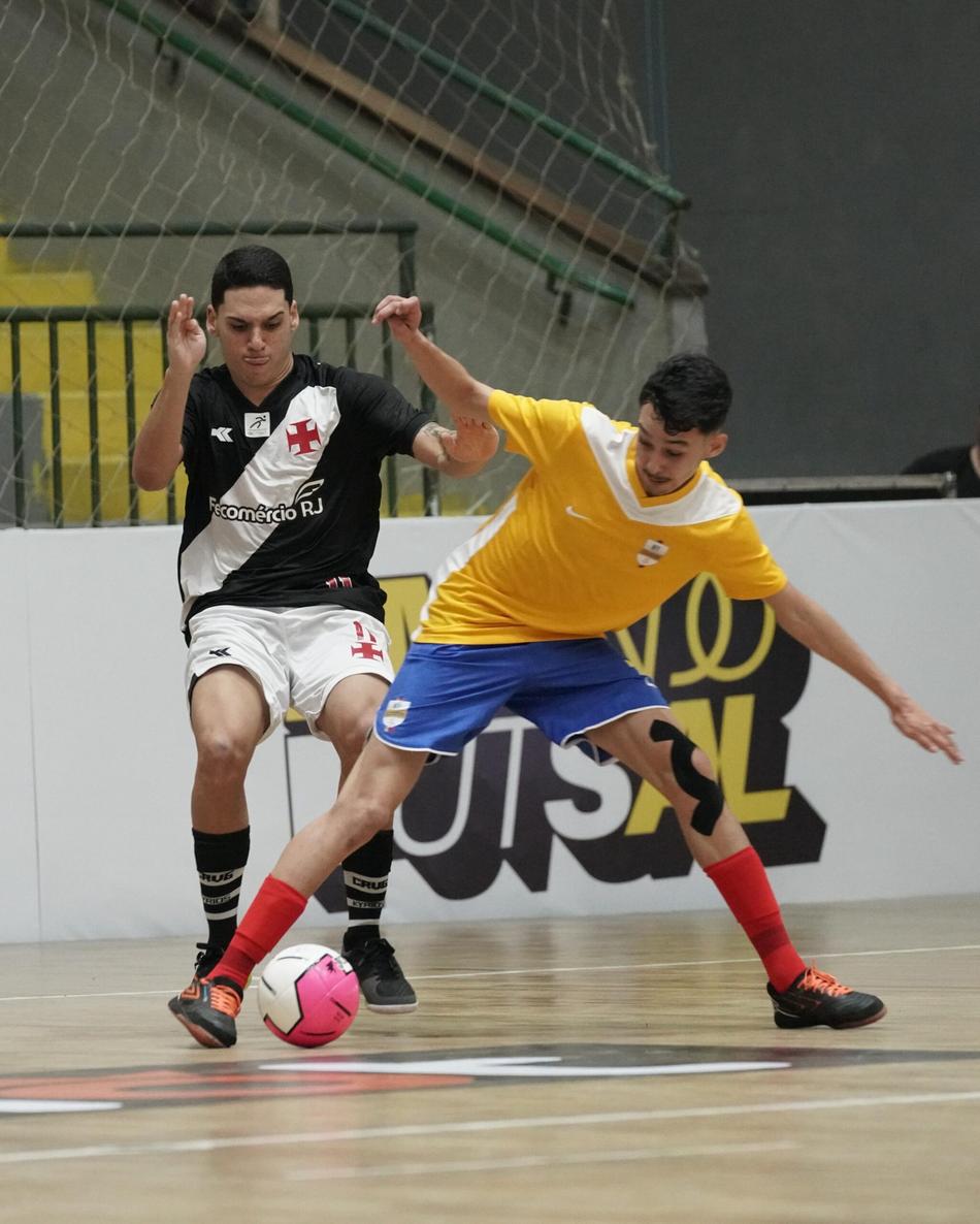 Partida entre Vasco e NY Equador na Copa Mundo do Futsal (Foto: Mauricio Mateus Moreira)