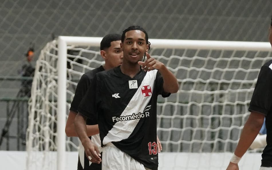 Partida entre Vasco e NY Equador na Copa Mundo do Futsal (Foto: Mauricio Mateus Moreira)