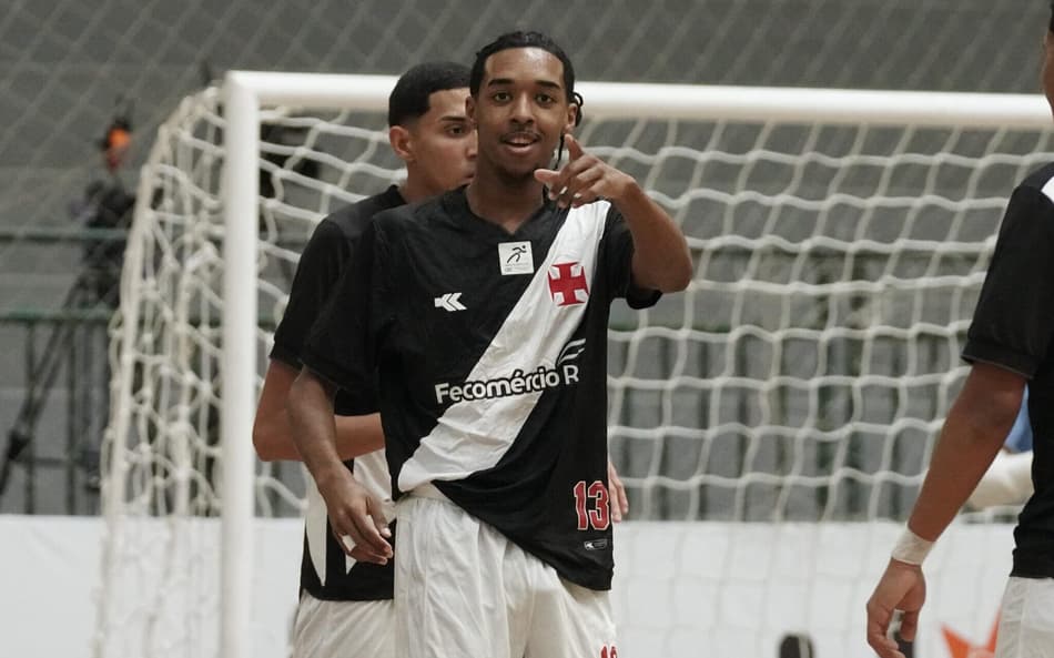 Partida entre Vasco e NY Equador na Copa Mundo do Futsal (Foto: Mauricio Mateus Moreira)