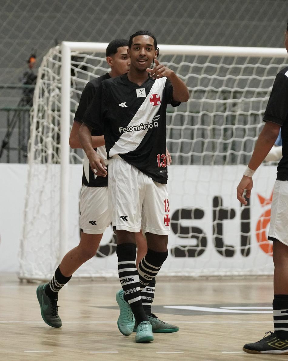 Partida entre Vasco e NY Equador na Copa Mundo do Futsal (Foto: Mauricio Mateus Moreira)