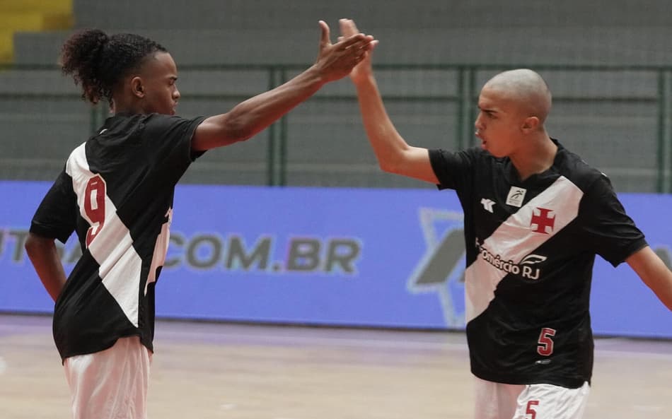 Partida entre Vasco e NY Equador na Copa Mundo do Futsal (Foto: Mauricio Mateus Moreira)