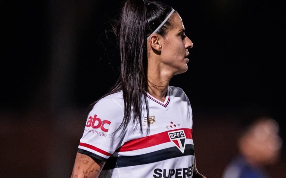 Nath Fabem, atacante do São Paulo. (Foto: Divulgação/São Paulo Futebol Club)