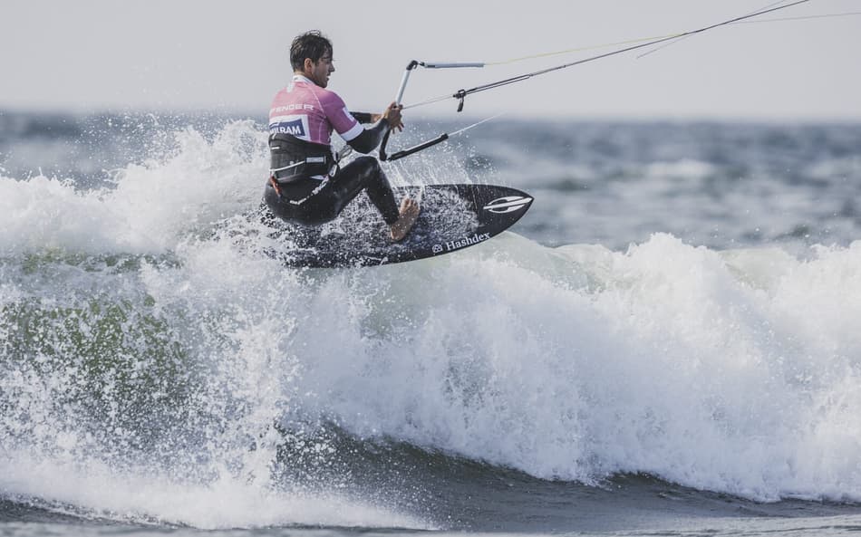 Gabriel Benetton é o atual campeão mundial de kitesurfe (Foto: Divulgação GKA Kite World Tour)