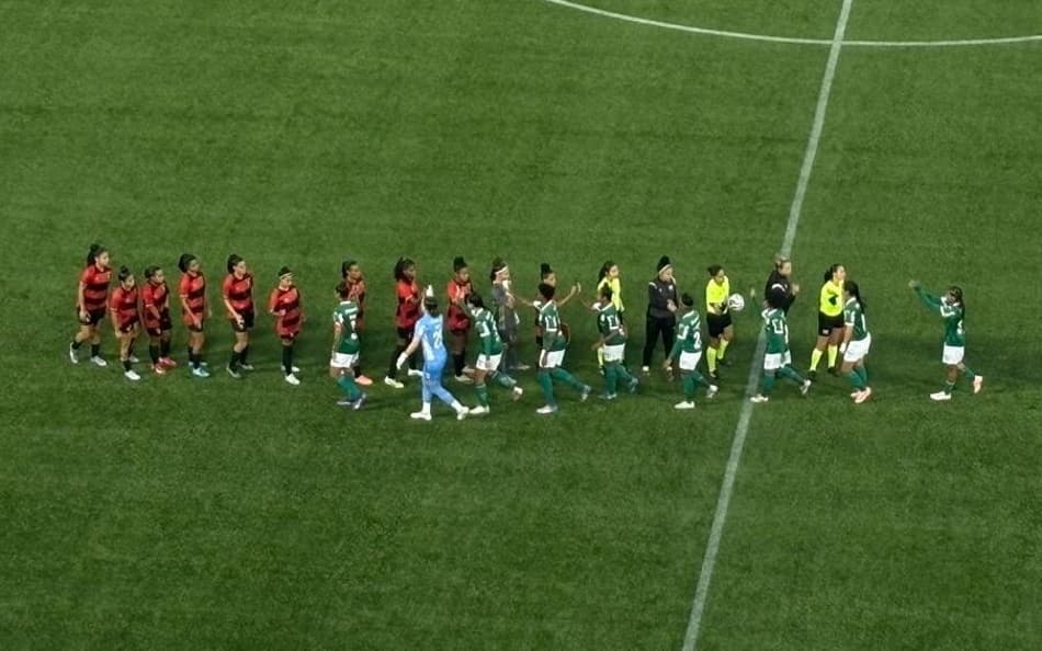 Palmeiras x Sport, pela Copa do Brasil Feminina. (Foto: Giselly Corrêa/Lance!)