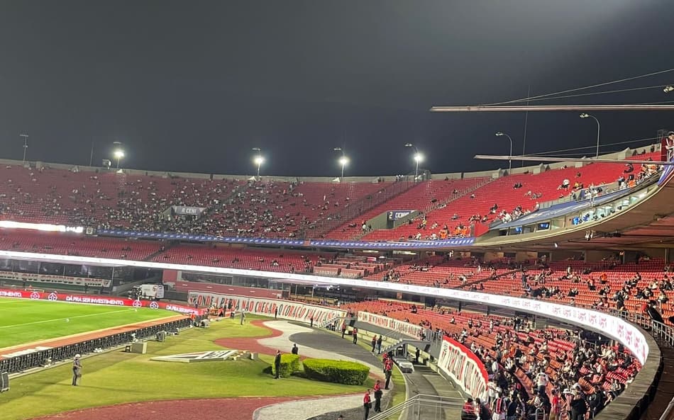 Torcida do São Paulo no MorumBis
