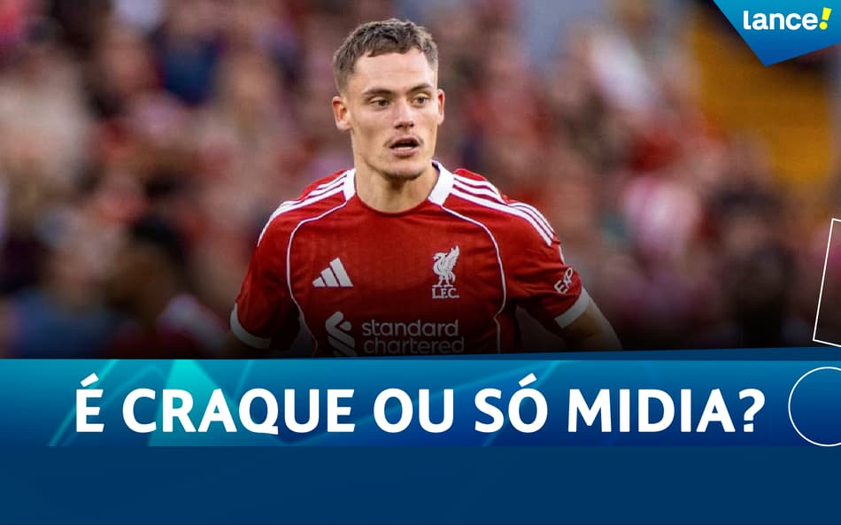 Wirtz em ação pelo Liverpool (Foto: Reprodução/X)