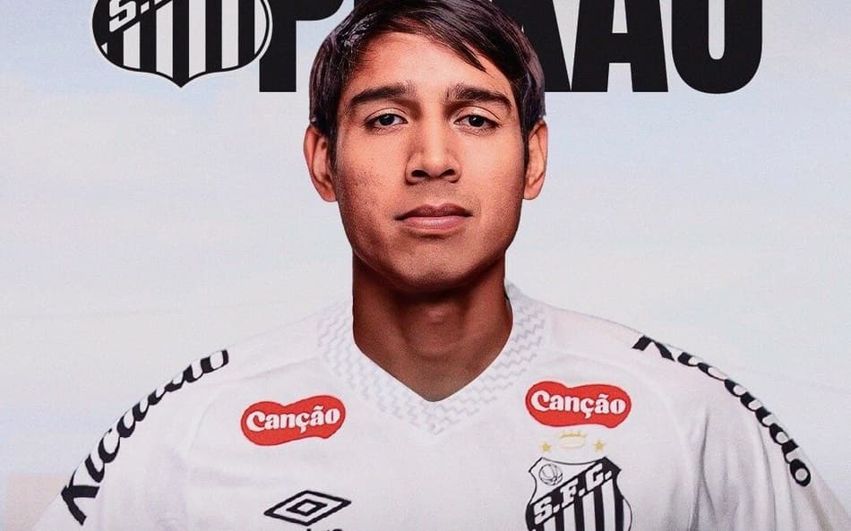 Alexis Duarte, novo zagueiro do Santos. (Foto: Santos FC/Divulgação)