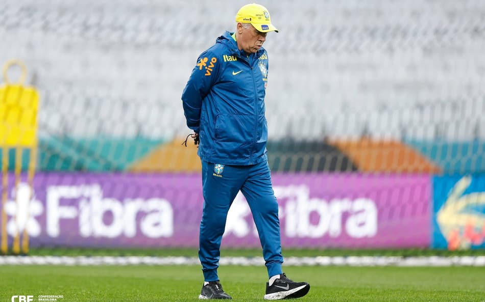 CBF busca por campos com boa qualidade para Carlo Ancelotti na Copa do Mundo