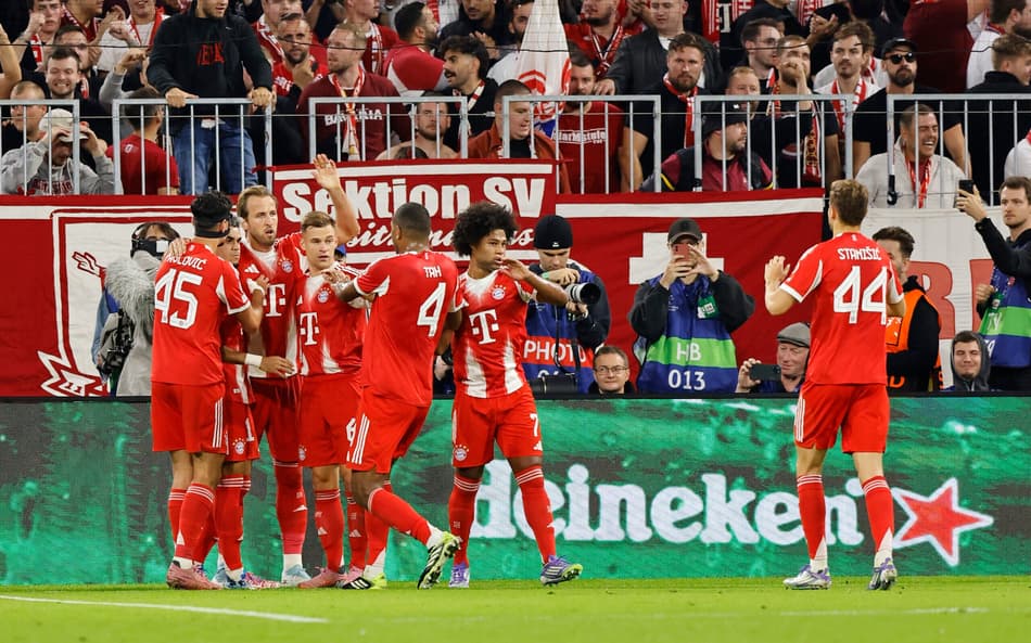 O Bayern de Munique derrotou o Chelsea por 3 a 1, pela Champions League (Foto: Alexandra BEIER / AFP)