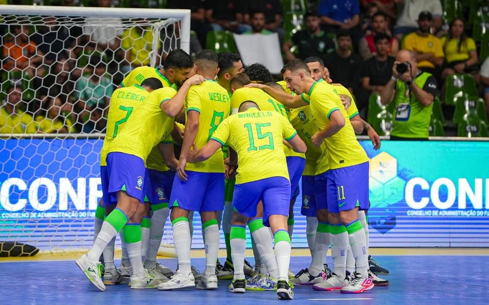 Brasil é campeão invicto da Copa das Nações de Futsal