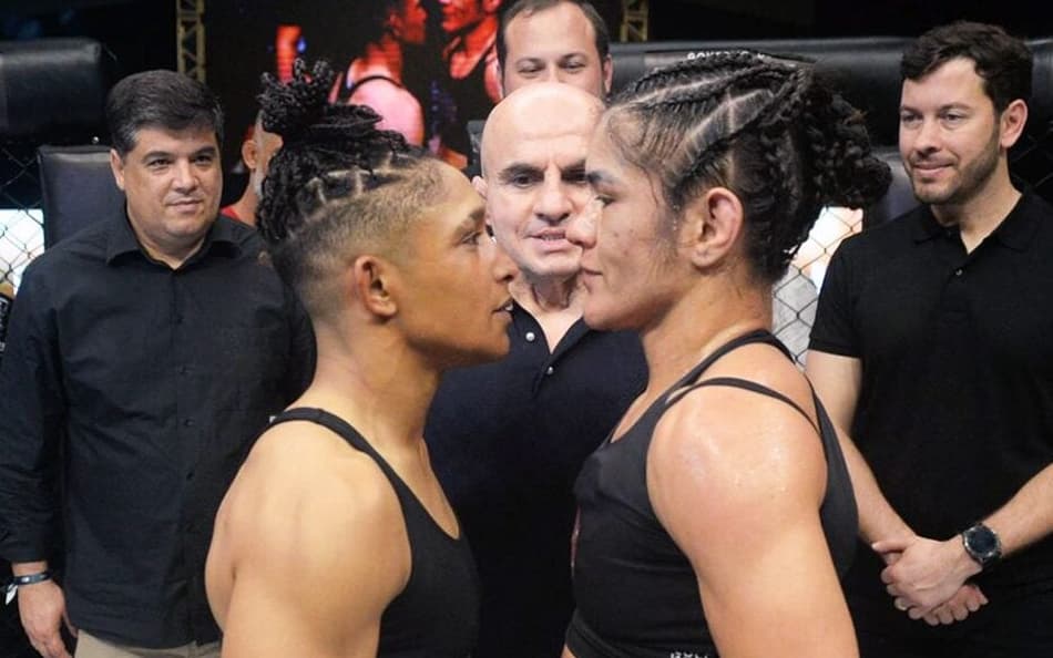 Leidiane x Brenda: final do Fight do Milhão (Foto: Welington Borges)