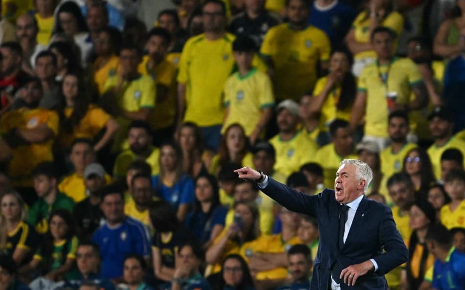 Carlo Ancelotti no Maracanã