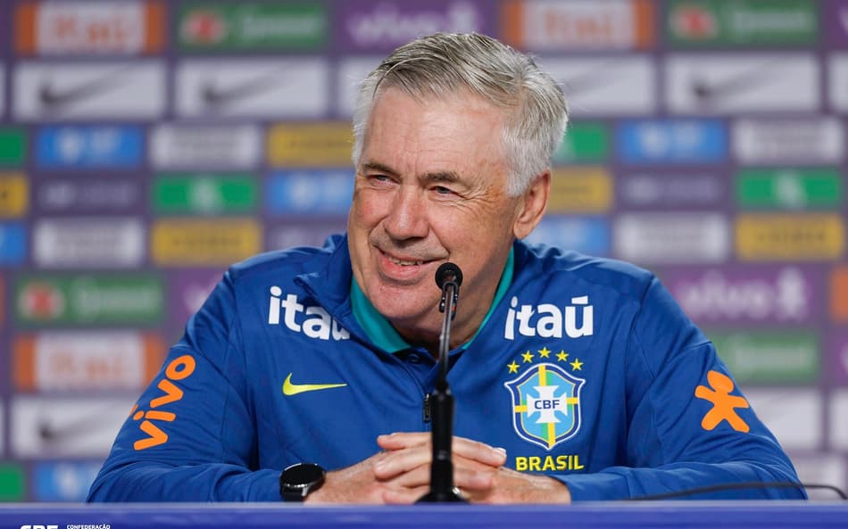 Carlo Ancelotti já admite seguir como técnico do Brasil até 2030