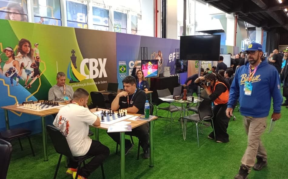 Xadrez na COB Expo (foto: Divulgação CBX)