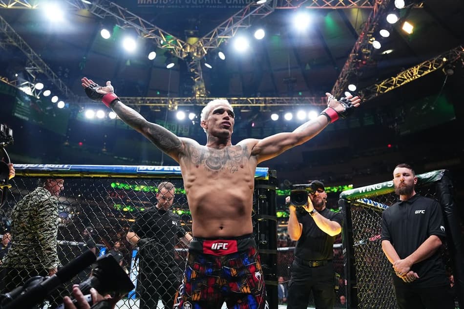 Charles Oliveira lidera a Seleção Brasileira no UFC Rio (Foto: Reprodução Instagram charlesdobronxs)