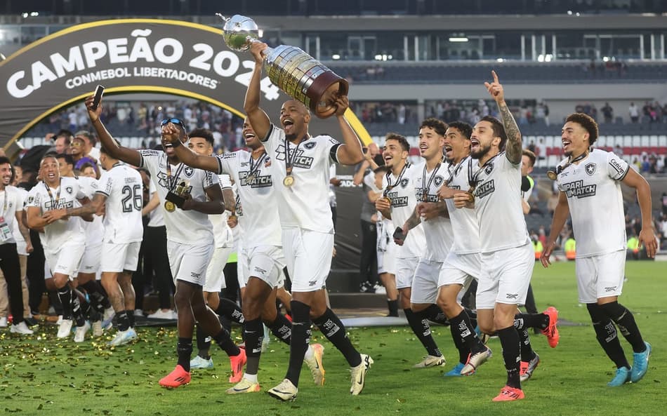 comemoração Botafogo Libertadores 2024