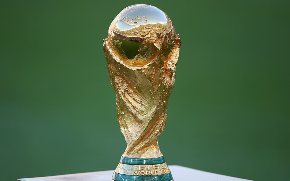 ATENCAO EDITORES! FOTOS EMBARGADAS PARA VEêCULOS DE FORA DO BRASIL - Taca do mundo antes da partida entre Alemanha e Argentina no estadio Maracana pela final da Copa do Mundo 2014