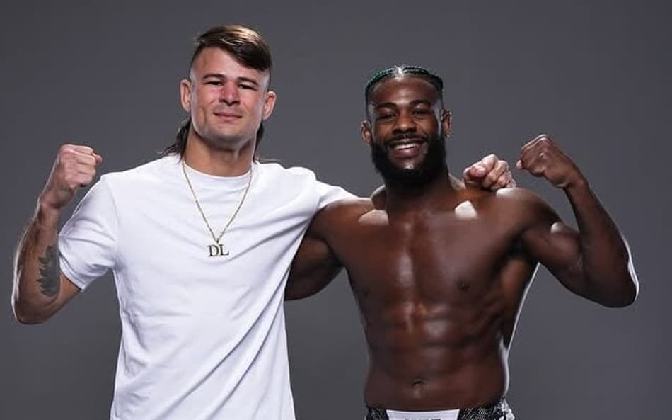 Após Noche UFC, Diego (esq) foi desafiado por Sterling (dir) (Foto: Reprodução Instagram Aljamain Sterling)