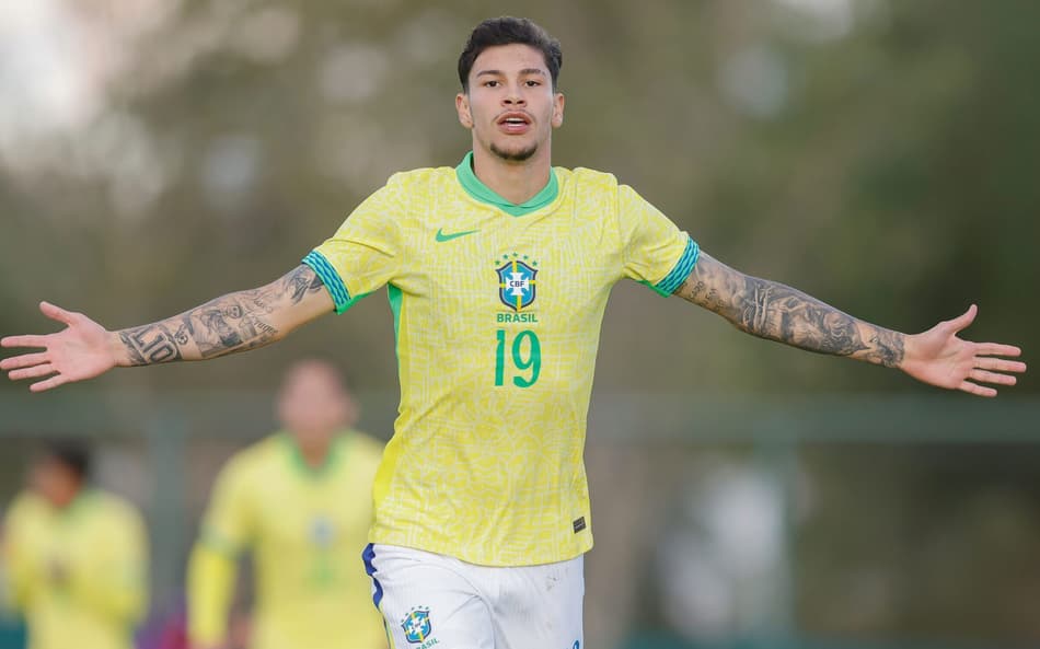 Erick Belé, do Palmeiras, é um dos destaques da Seleção (Foto: Rafael Ribeiro/CBF)