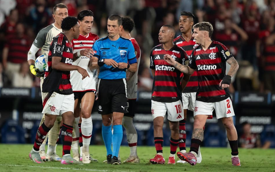 Flamengo Estudiantes arbitragem Libertadores