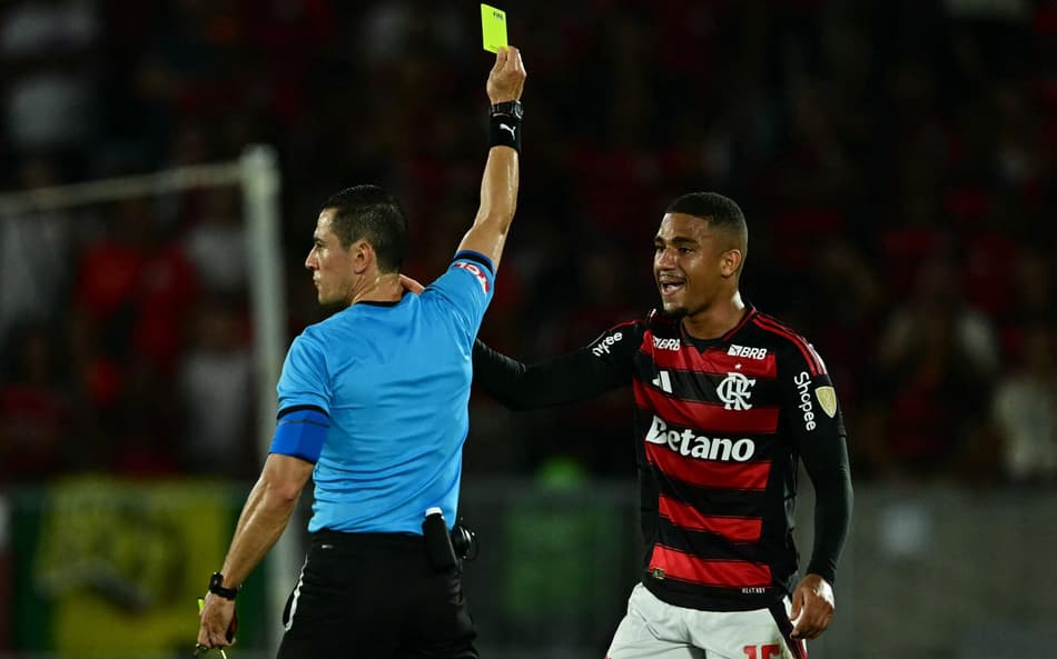 Samuel Lino flamengo estudiantes libertadores