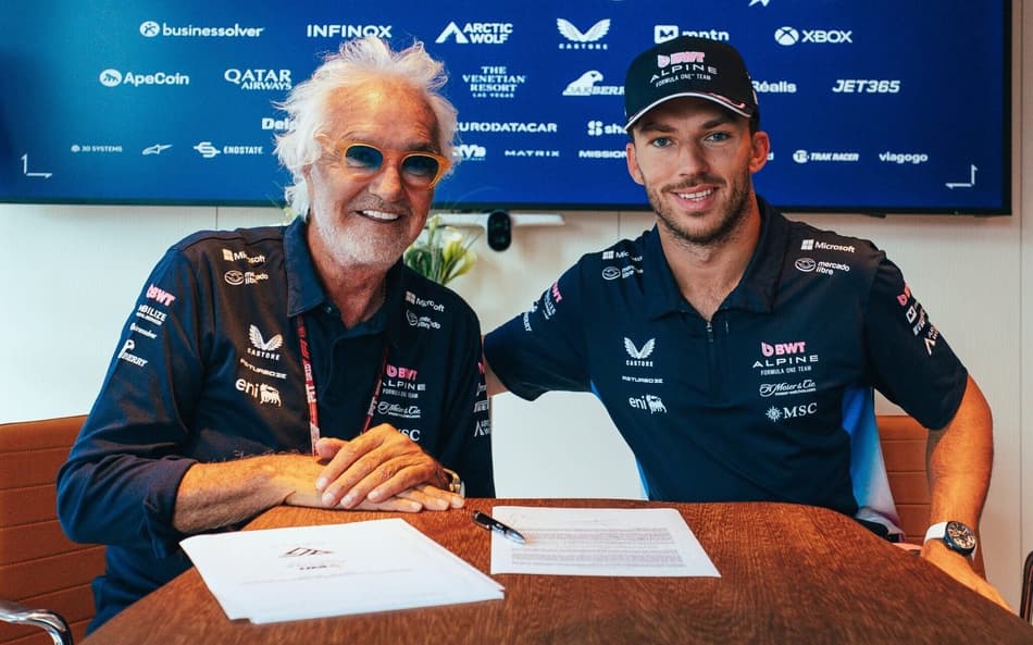 Pierre Gasly renova com Alpine até 2028 (Foto: Divulgação / BWT Alpine Formula One Team)