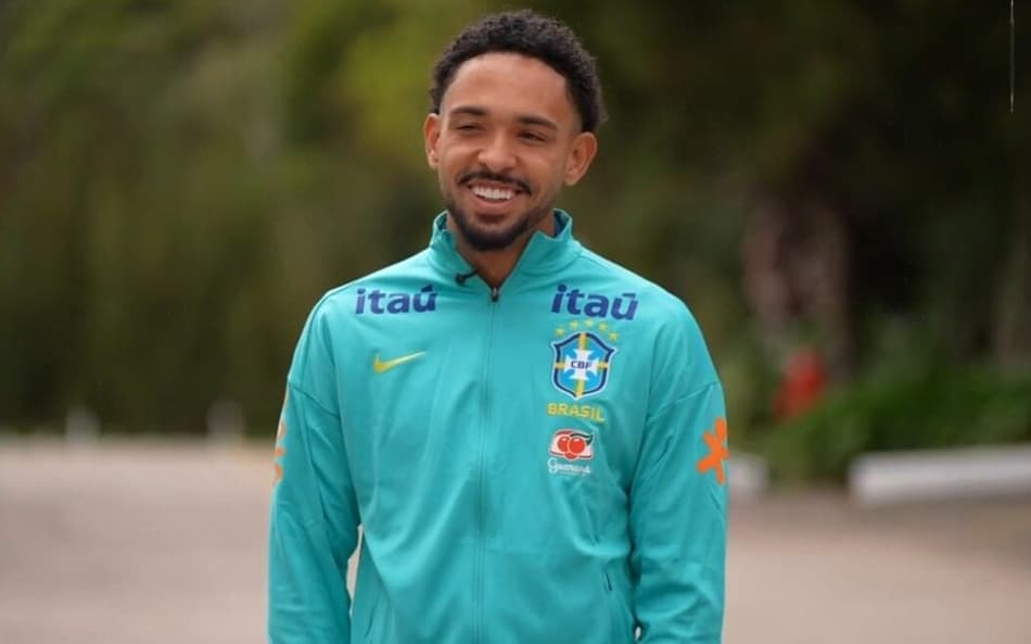 Vitinho, do Botafogo, foi convocado para a Seleção (Foto: Reprodução/CBF)