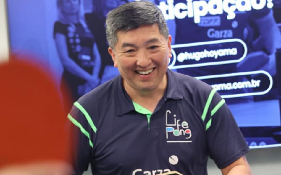 O ex-mesatenista Hugo Hoyama em foto de arquivo (Foto: Arquivo pessoal)