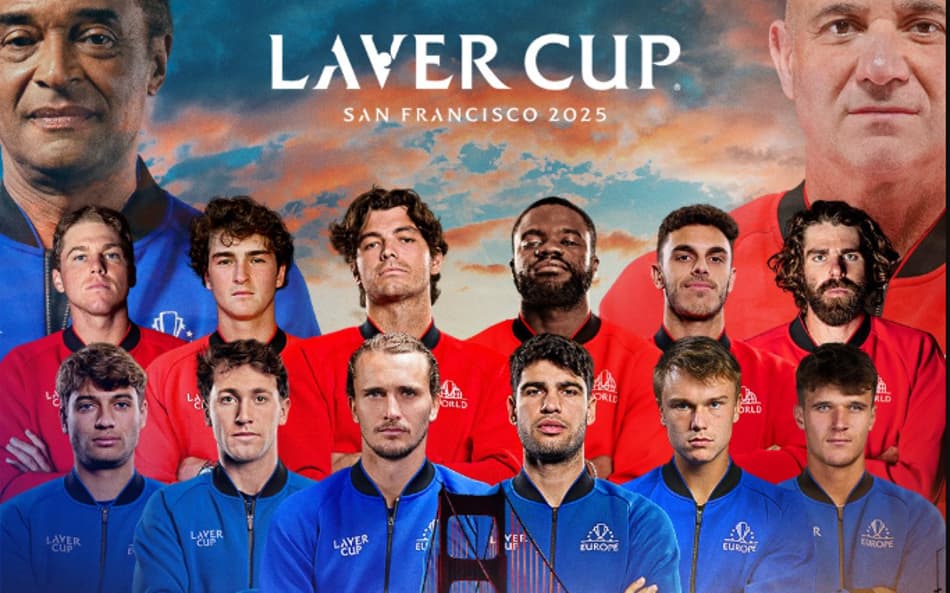Laver Cup, com João Fonseca, anuncia mais dois nomes (Reprodução)