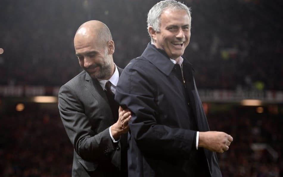 Guardiola x Mourinho: técnicos vão medir forças mais uma vez nesta quinta-feira. Quem vai levar a melhor? Vote nos duelos do LANCE!&nbsp;
