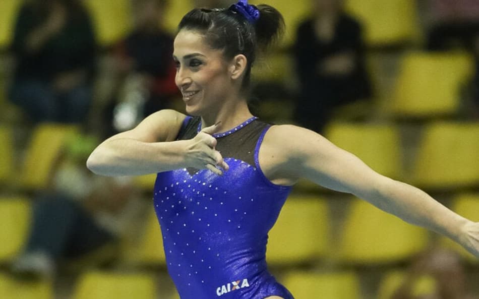 Francisco Barreto e Daniele Hypolito vencem o individual geral do Brasileiro de Ginástica Artística
