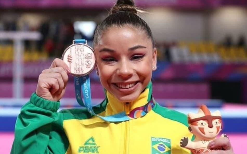 Flávia Saraiva bronze no Pan