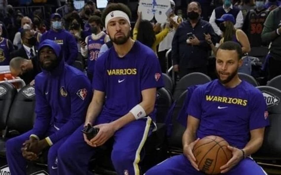 Draymond Green Klay Thompson Stephen Curry