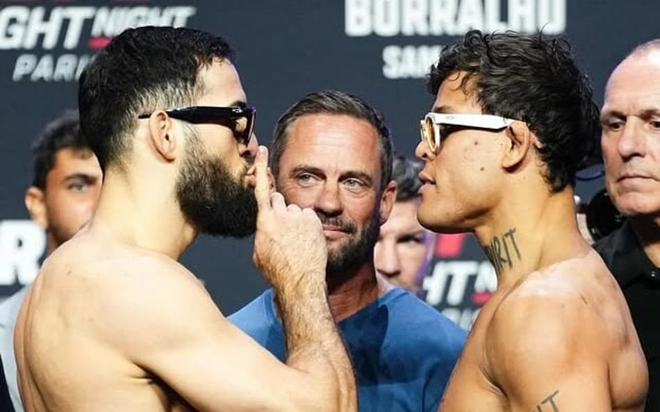 Imavov x Borralho - UFC ao vivo (Foto: Reprodução Instagram UFC)