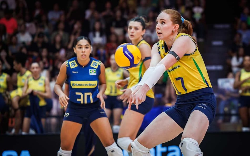Brasil encara Itália pela semifinal do Mundial de Vôlei Feminino. (Foto: Volleyball World / Divulgação)