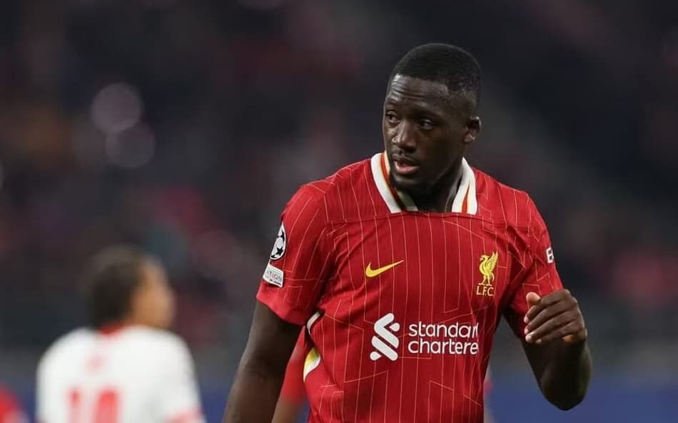 Ibrahima Konaté, do Liverpool, é alvo do Real Madrid para 2026 (Foto: Reprodução)