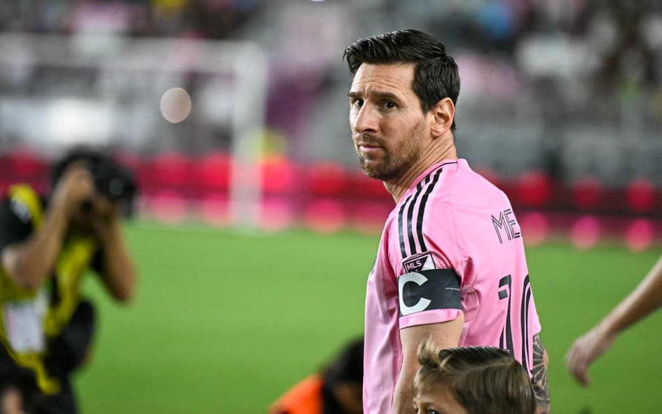 Lionel Messi em ação pelo Inter Miami (Foto: CHANDAN KHANNA / AFP)