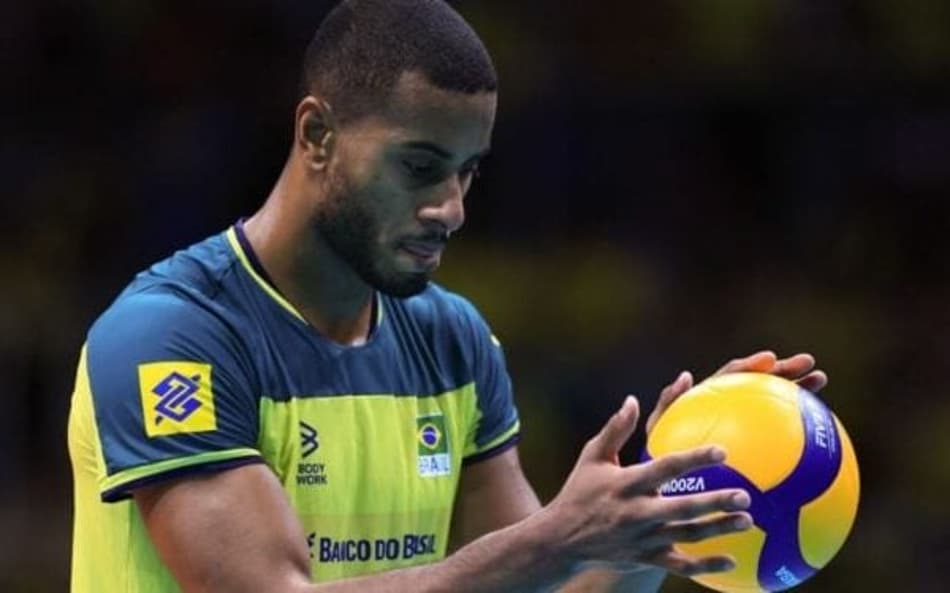Lucarelli foi capitão da equipe no Mundial de Vôlei (Foto: Getty Images)