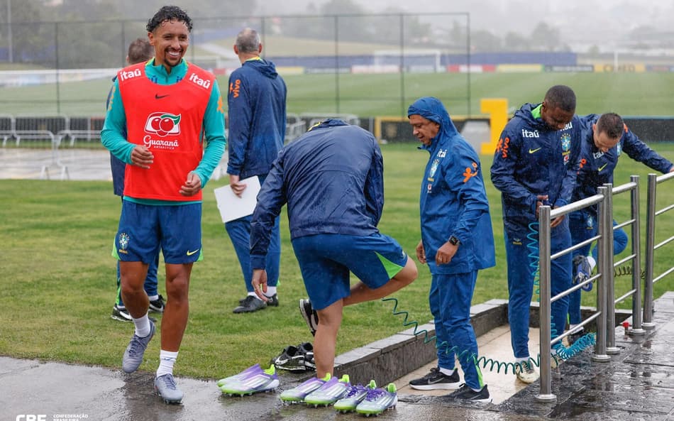 Marquinhos, zagueiro da Seleção Brasileira