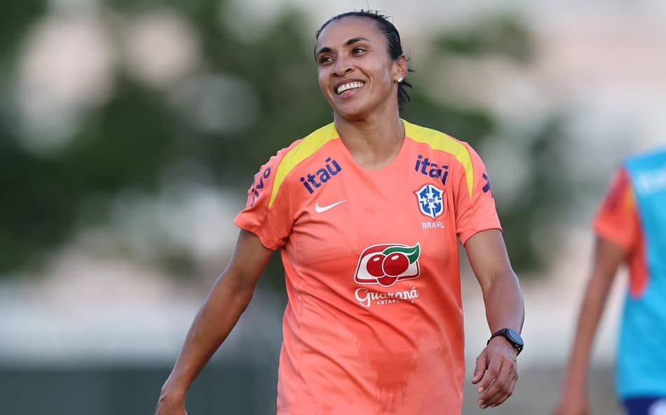 Marta projeta Copa feminina no Brasil. (Foto: Lívia Villas Boas / CBF)